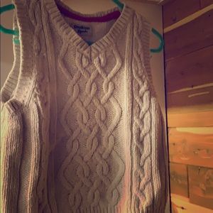 3t boys knit vest.  Boys.  Osh kosh bgosh